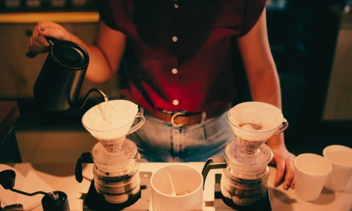 Kawa Zamojska z ekspresu